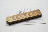 VERY FINE STANLEY NO. 57 BOXWOOD RULE - 1 FT 2 FOLD