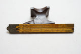 RARE NARROW "T. BRADBURN & SONS PATENT BOLTED JOINT RULE" - ARCHITECT