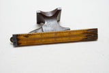 RARE NARROW "T. BRADBURN & SONS PATENT BOLTED JOINT RULE" - ARCHITECT