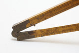 RARE NARROW "T. BRADBURN & SONS PATENT BOLTED JOINT RULE" - ARCHITECT