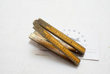 EXTRA FINE H CHAPIN NO. 9 BRASSBOUND FOLDING RULE (LIKE STANLEY 57)