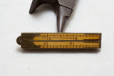 EXTRA FINE STEPHENS & CO NO. 75  BRASSBOUND RULE (STANLEY 57)