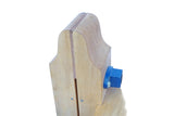 LIKE NEW ROCK MAPLE 1/2 LEG VISE WITH SCISSOR HINGE FOR PARALLEL