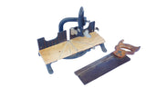 FINE STANLEY NO. 150 MITER BOX WITH DISSTON NO 4 BACKSAW