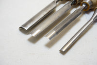 FINE WORKING SET OF 4 HEAVY GOUGES - MARPLES ETC