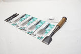 MINTY 7 PIECE JAPANESE BUTT NOMI / CHISEL SET - INTERCHANGEABLE BLADES