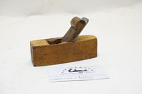 LOVELY MINIATURE BLOCK PLANE WITH SHAPELY WEDGE