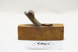 LOVELY MINIATURE BLOCK PLANE WITH SHAPELY WEDGE