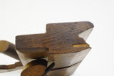 VERY UNUSUAL HANDLED COMPLEX MOLDING PLANE "OGEE SIDE SNIPE"