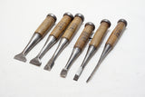 CLEAN SET OF JAPANESE BUTT NOMI / CHISELS