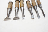 CLEAN SET OF JAPANESE BUTT NOMI / CHISELS
