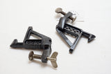 PAIR OF STANLEY 203 HOLD DOWN BENCH BRACKETS