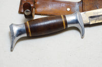 EXTRA FINE 'PREMIER LIFETIME' H97 BOWIE KNIFE + DECORATIVE  SHEATH