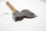 NICE PLUMB HEWING SIDE AXE HATCHET - SHARP!