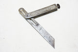 EARLY STANLEY NO. 18 SLIDING BEVEL SQUARE - 8"