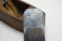 RARE EARLY 1865 PATENT TABER PLANE CO. COFFIN SMOOTHER