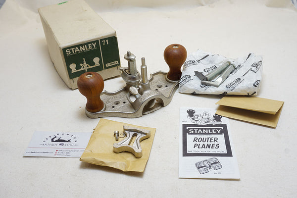 NOS STANLEY NO. 71 ROUTER PLANE