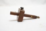 FINE ROSEWOOD & BRASS MARPLES MORTISE & MARKING GAUGE