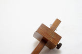 FINE ROSEWOOD & BRASS MARPLES MORTISE & MARKING GAUGE