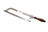 STUNNING EARLY DECORATIVE CAST IRON HACK OR BUTCHER SAW