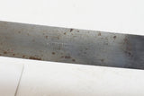 STUNNING EARLY DECORATIVE CAST IRON HACK OR BUTCHER SAW