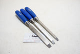 SET OF 3 MARPLES BLUE CHIP MORTISE CHISELS