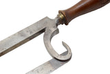 STUNNING EARLY DECORATIVE CAST IRON HACK OR BUTCHER SAW