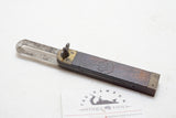WOW! RARE HALL & KNAPP 6" SLIDING BEVEL SQUARE - DEEP CRISP STAMP