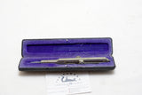 LOVELY GERMAN SILVER RACK & PINION PROPORTIONAL DIVIDERS IN ORIG CASE