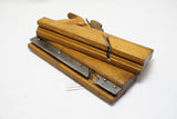 FINE PAIR OF S. DALPE HANDLED TONGUE & GROOVE PLANES - 1"