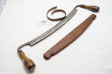 EXTRA FINE J. FOWLER CO. LTD ST. JOHNS NEW BRUNSWICK DRAW KNIFE - 15"!!!