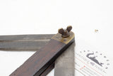 VERY UNCOMMON STANLEY NO. 24 SLIDING BEVEL & SQUARE