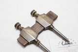 BEAUTIFUL LARGE EARLY BRASS TRAMMEL POINTS