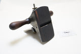 FINE STANLEY NO. 12 1/2 SCRAPER PLANE WITH TWO TONE ROSEWOOD SOLE