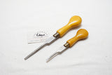 FINE SET OF 2 CABINETMAKERS SCREWDRIVERS