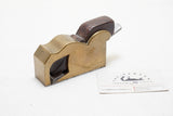 FINE NORRIS NO. 27 BRONZE BULLNOSE PLANE - ROSEWOOD INFILL
