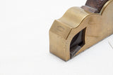 FINE NORRIS NO. 27 BRONZE BULLNOSE PLANE - ROSEWOOD INFILL