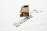 FINE NORRIS NO. 27 BRONZE BULLNOSE PLANE - ROSEWOOD INFILL