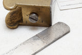 FINE NORRIS NO. 27 BRONZE BULLNOSE PLANE - ROSEWOOD INFILL