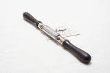 FINE MILLERS FALLS PATENTED ROSEWOOD CIRCULAR 'CIGAR' SPOKESHAVE