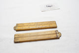 UNUSUAL PAIR OF E. PRESTON FOLDING RULES
