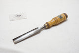 EXCELLENT E A BERG 7/8" HEAVY CARVING GOUGE