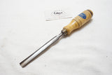 EXCELLENT E A BERG 9/16" HEAVY CARVING GOUGE