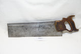 FINE DISSTON NO. 4 LONG DEEP BACK SAW