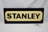 STANLEY ADVERTISING SIGN
