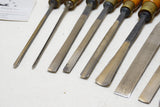 SET OF 14 HENRY TAYLOR ASSORTED CARVING TOOLS