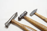 3 UNUSUAL HAMMERS - METALWORKING