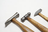 3 UNUSUAL HAMMERS - METALWORKING