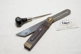 STANLEY NO. 25 SLIDING T BEVEL & STANLEY AWL