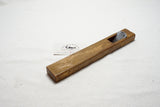 EARLY JAPANESE CONCAVE BASE OAK PATTERNMAKERS PLANE